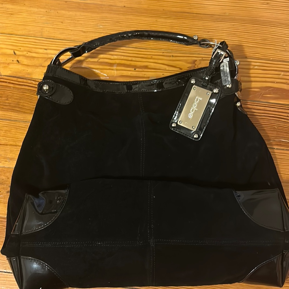 Vintage Bebe black tote bag